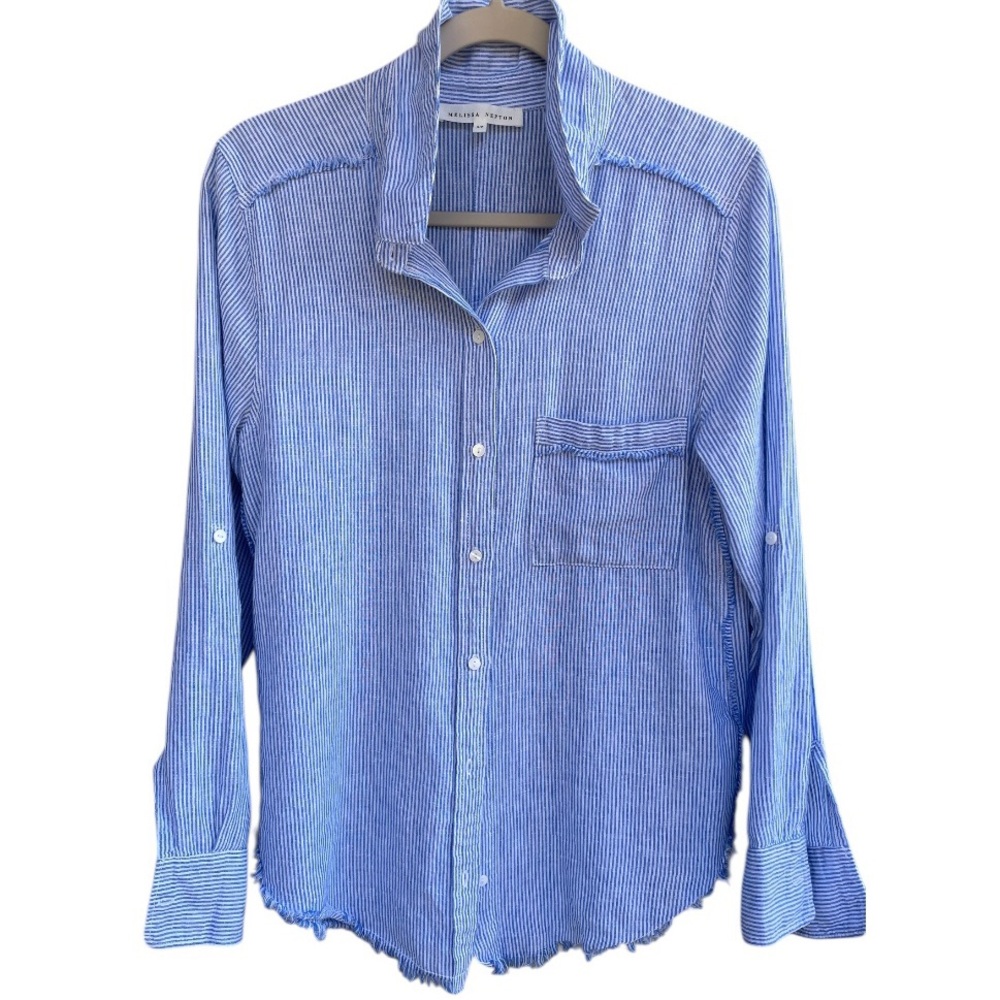 MELISSA NEPTON Avery Button-Down Shirt S